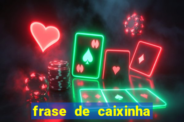 frase de caixinha de natal